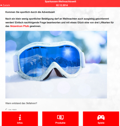 Sparkassen Weihnachtswelt 2014